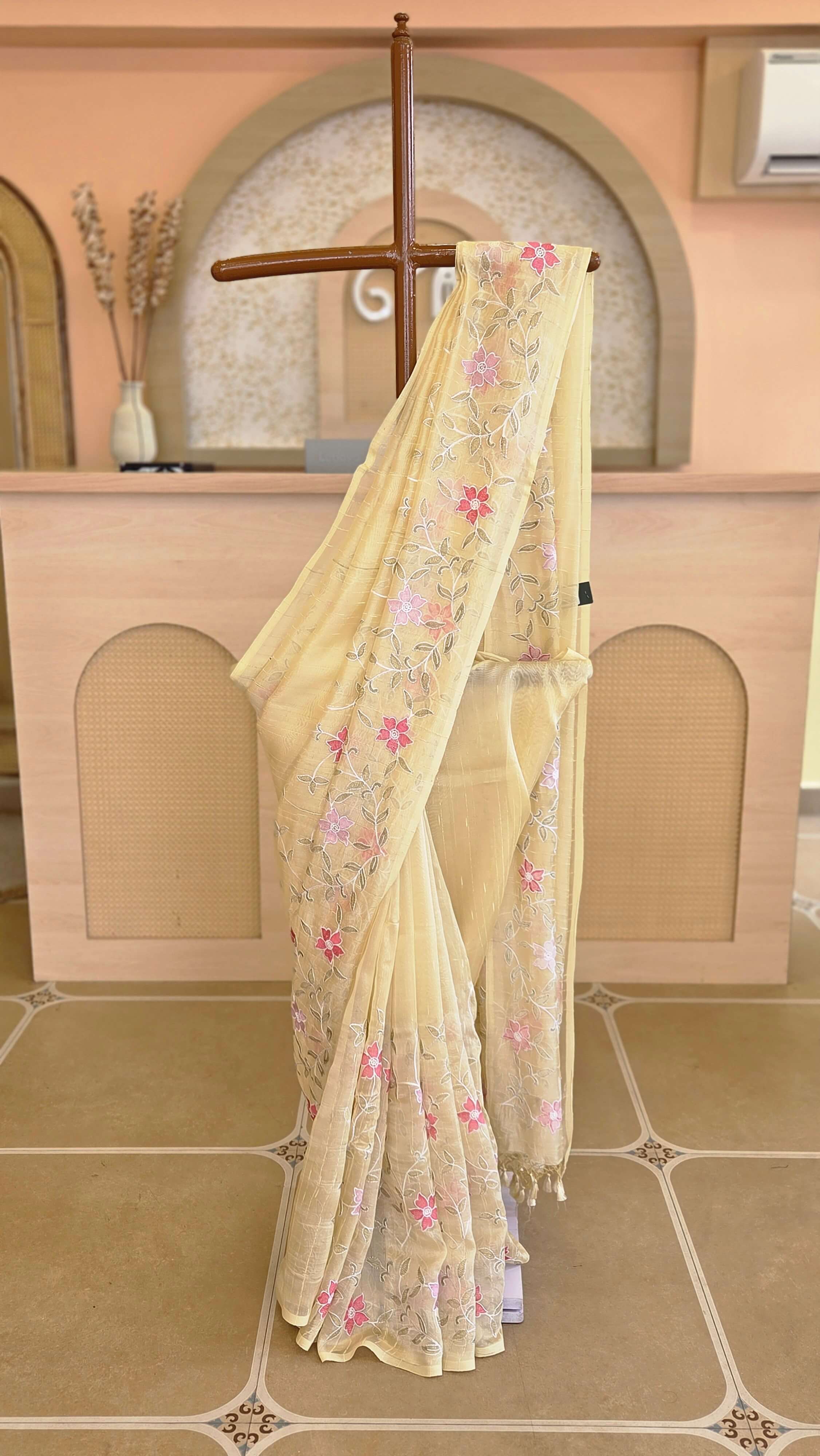 Elegant Kora Organza Saree