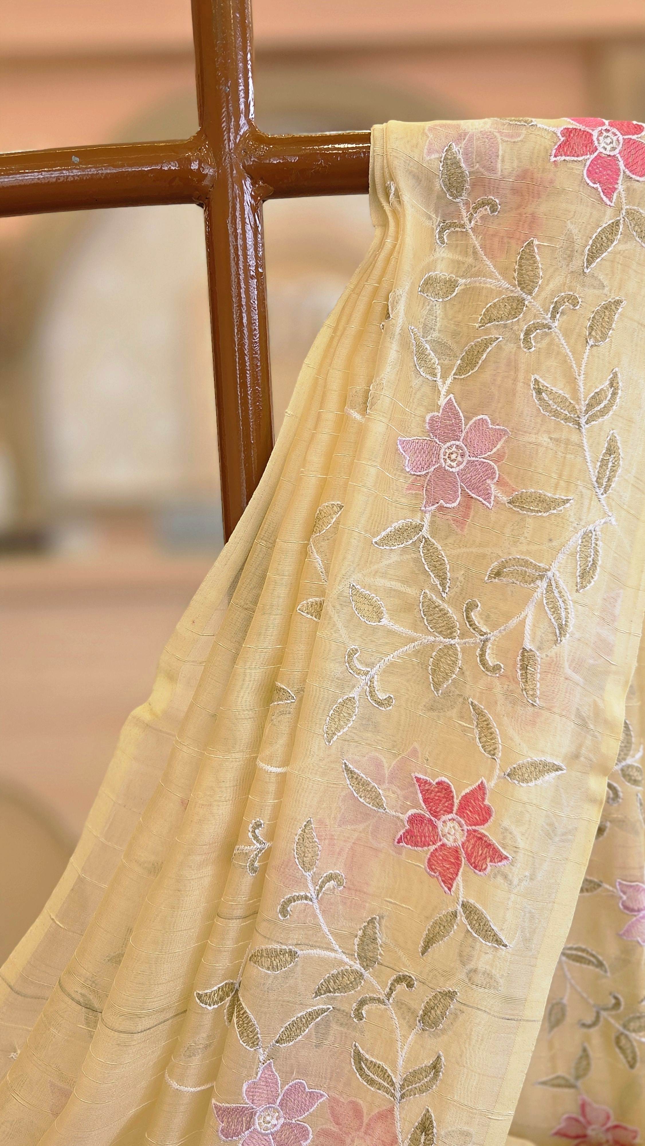 Elegant Kora Organza Saree