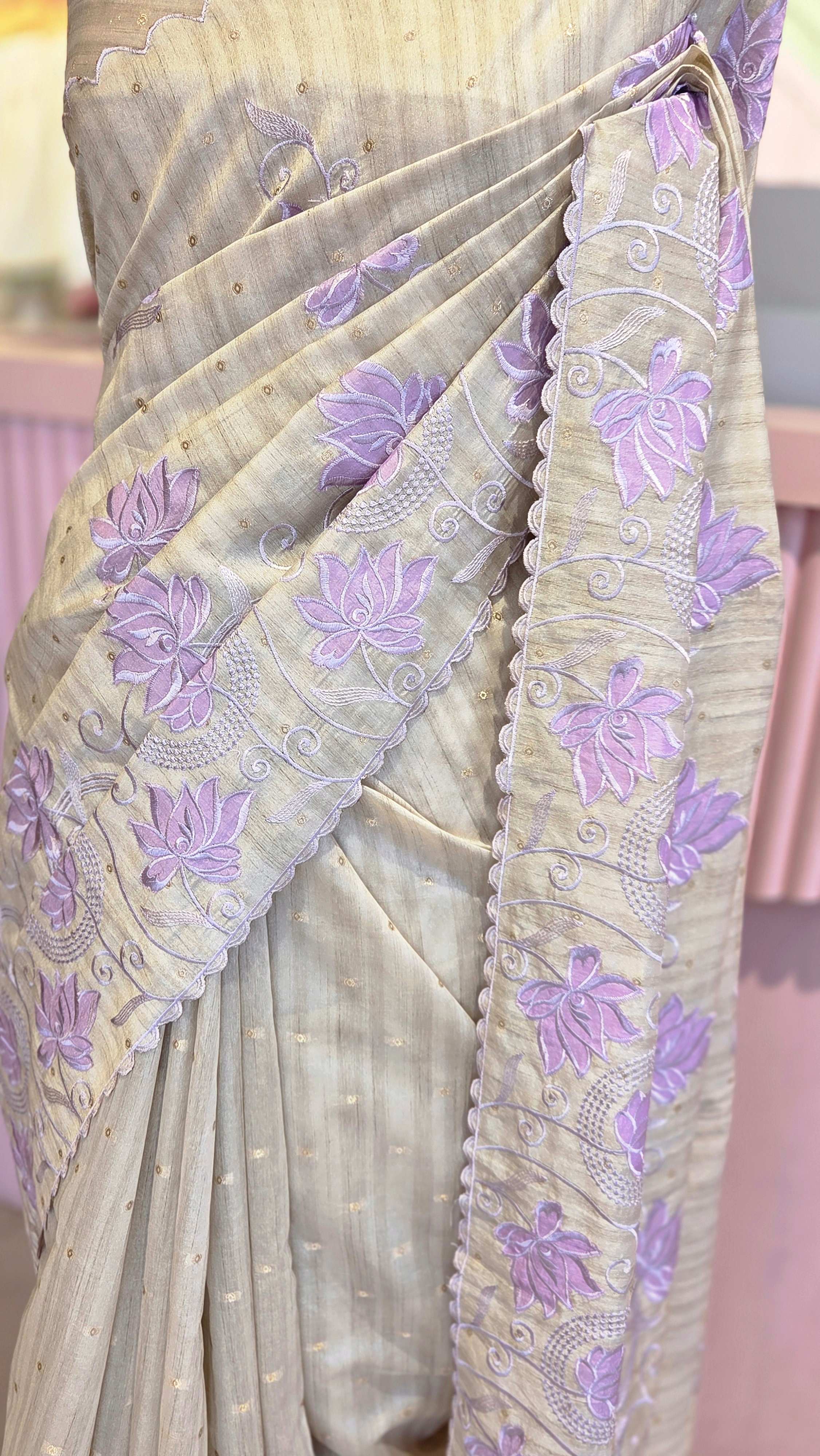 Premium Semi Tussar Silk Sree