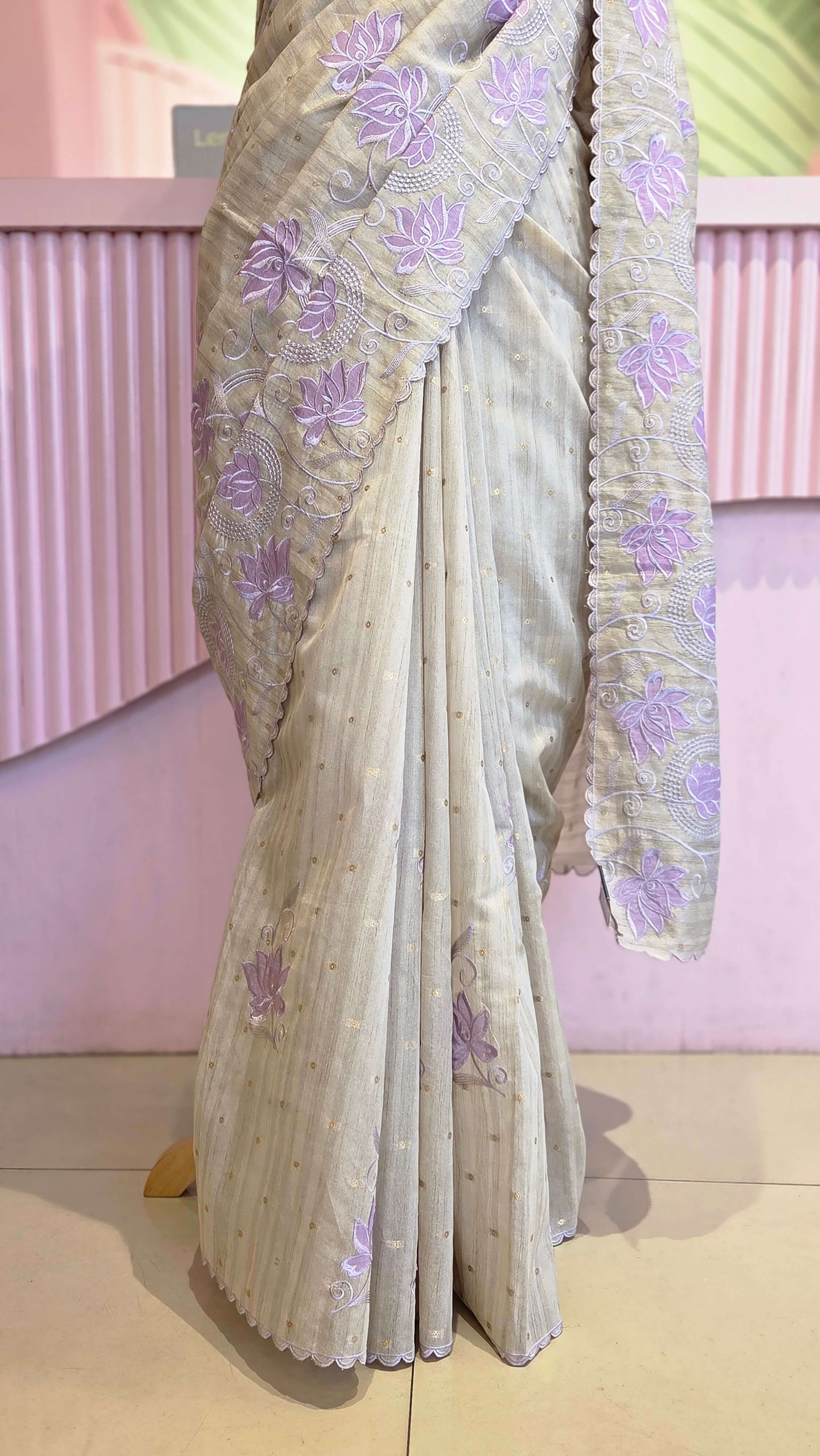 Premium Semi Tussar Silk Sree